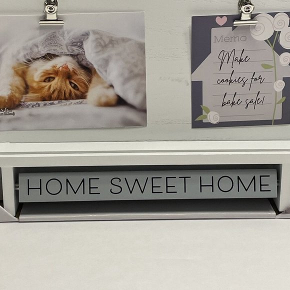 Spin Quotes 4 Clip Wall Collage Picture Frame 13"x12"x2" Holds 4 Pictures NEW - Picture 7 of 12